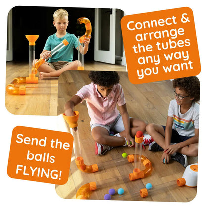 Creative Air Tube Building Toy – Interactive Sensory Play Set for Kids