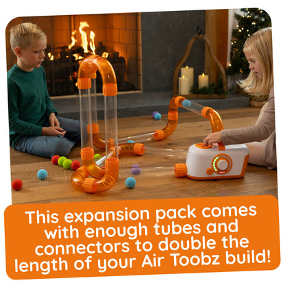 Air Tube Building Toy Expansion Set – Creative Sensory Play Add-On for Kids