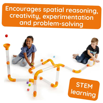 Creative Air Tube Building Toy – Interactive Sensory Play Set for Kids