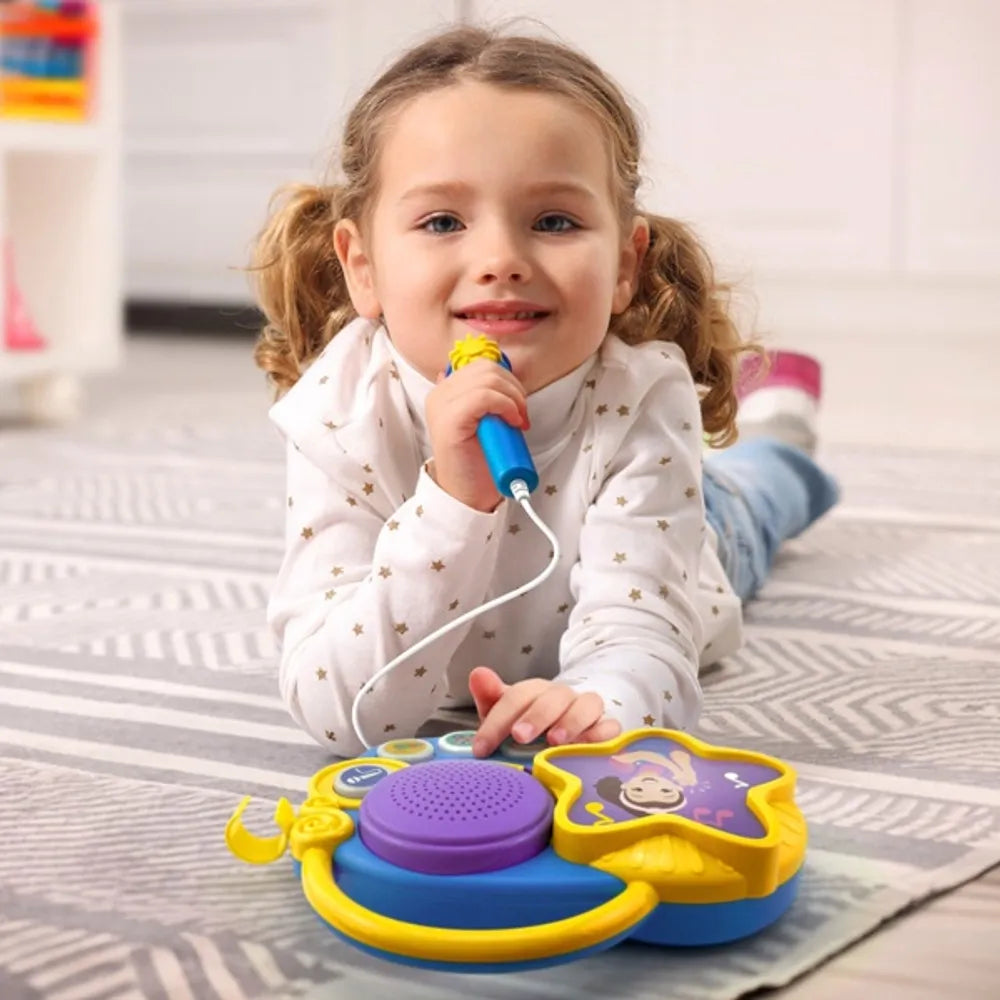 Kids Musical Sing-Along Boombox with Lights & Sounds – Learning Music Toy