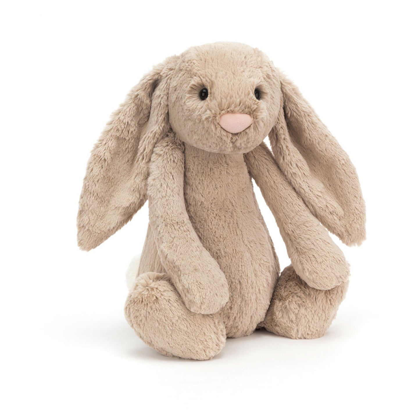 Soft Plush Bunny Toy – Beige Cuddly Stuffed Animal for Kids