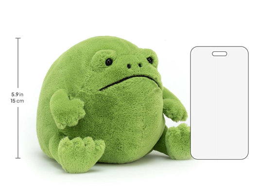 Soft Plush Frog Toy – Cute Cuddly Stuffed Animal for Kids